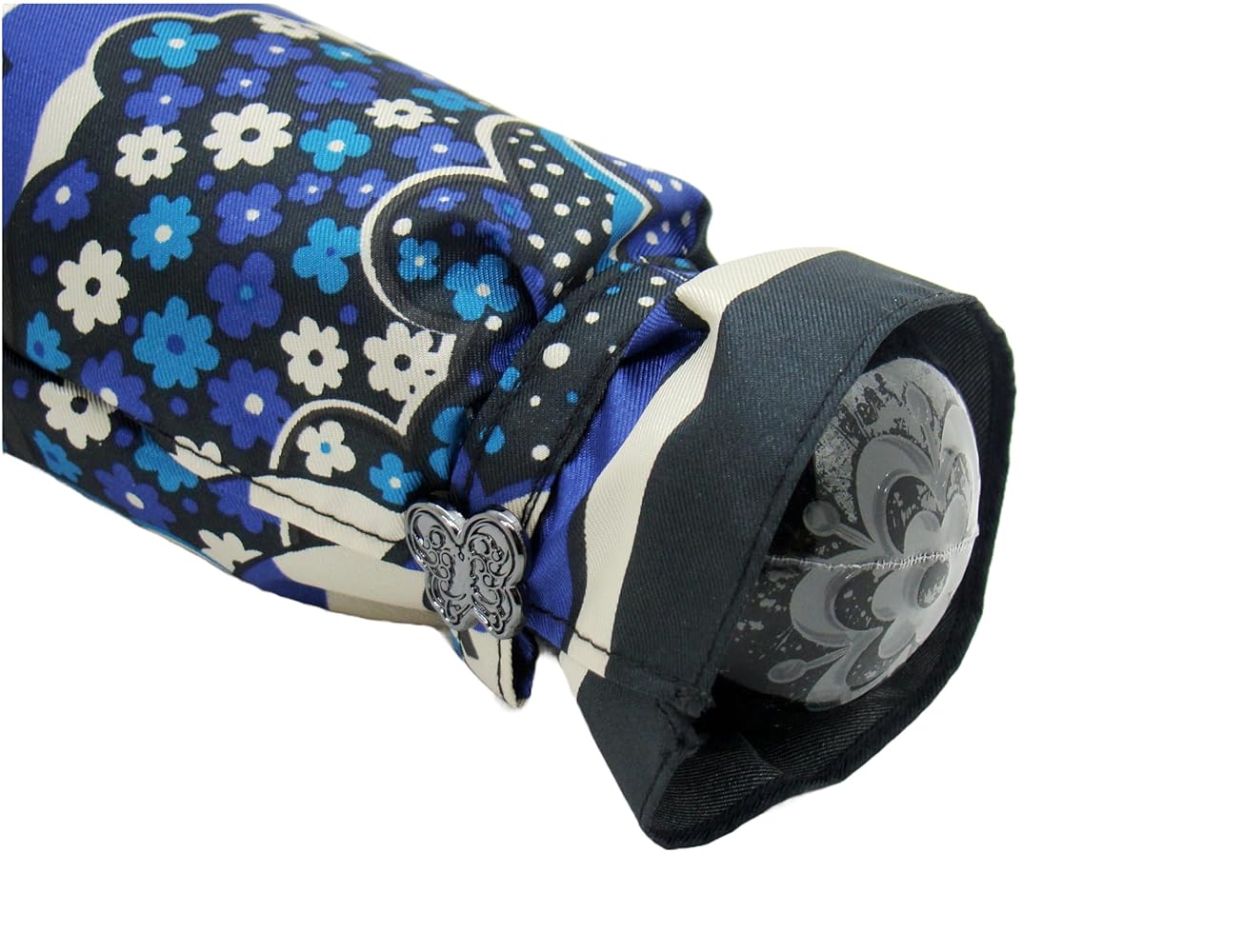 アナスイ　折りたたみ傘　ネイビー 楽天市場】アナスイ ANNA SUI リボン付き ロゴ入り 遮光生地使用